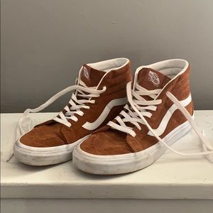 Vans Sk8-Hi Suede Sneaker Burnt Orange
